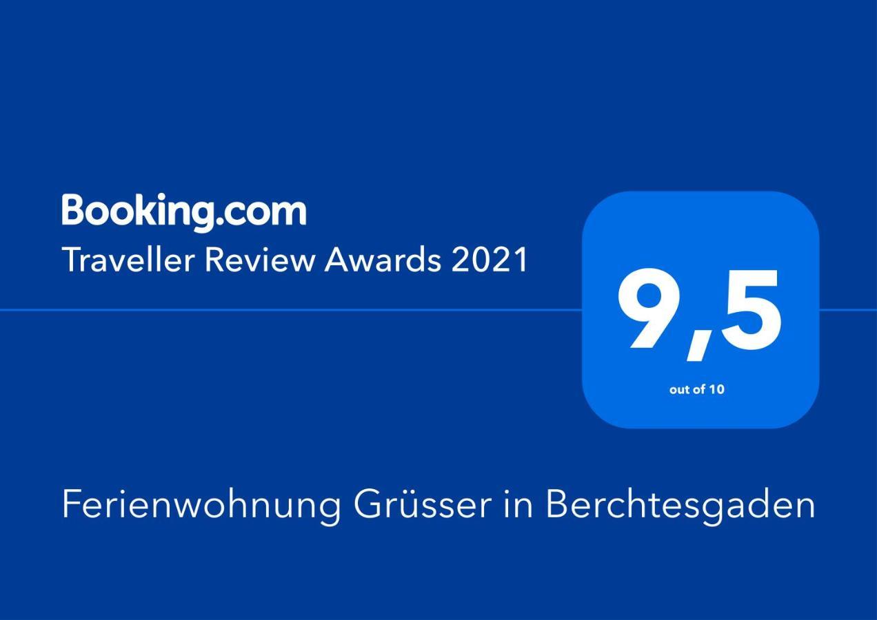 Ferienwohnung Gruesser In Berchtesgaden Exterior foto