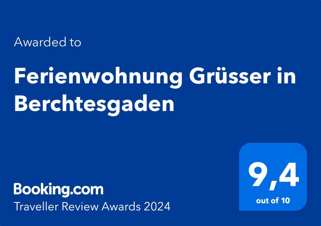 Ferienwohnung Gruesser In Berchtesgaden Exterior foto
